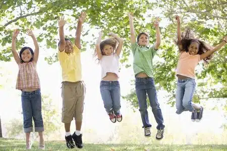 kids playing