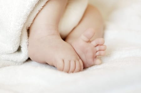 newborn Baby feet