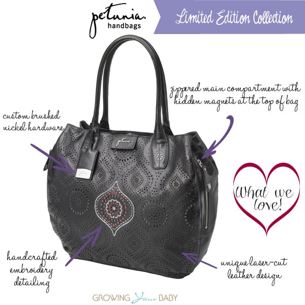 petunia limited edition handbag
