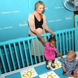pregnant Ali Larter at the Pampers event NYC