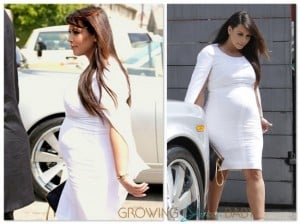 pregnant Kim Kardashian lunches with Kris Jenner in LA