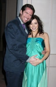 pregnant alyson hannigan with husband Alexis Denisof