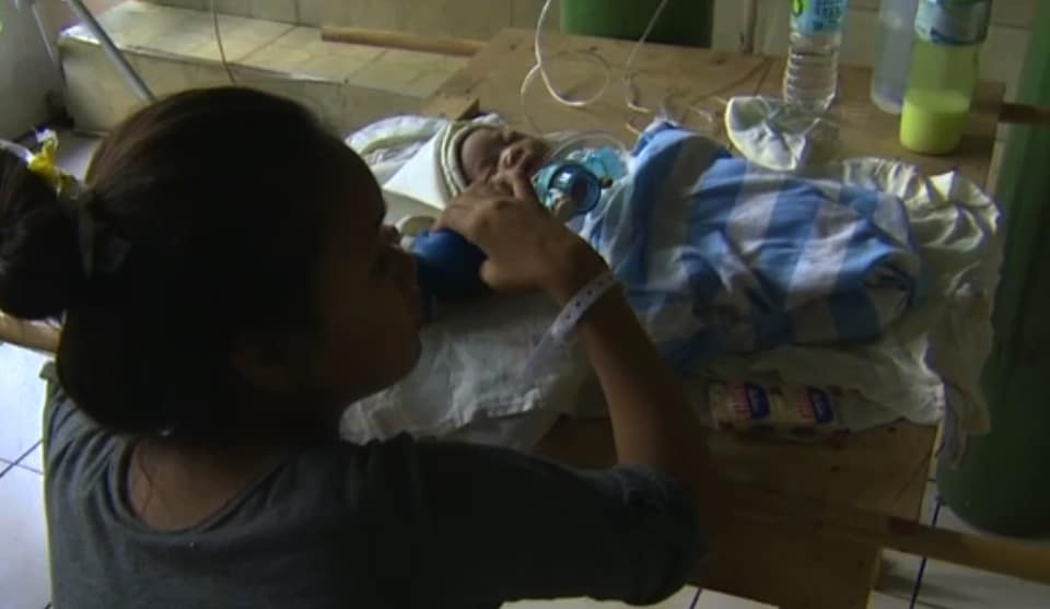 tiny premature baby in the Philippines