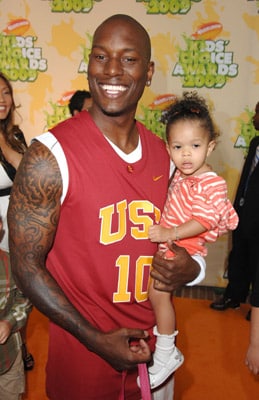 Tyrese Gibson and daughter Shayla