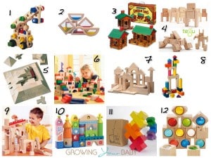 wooden building blocks